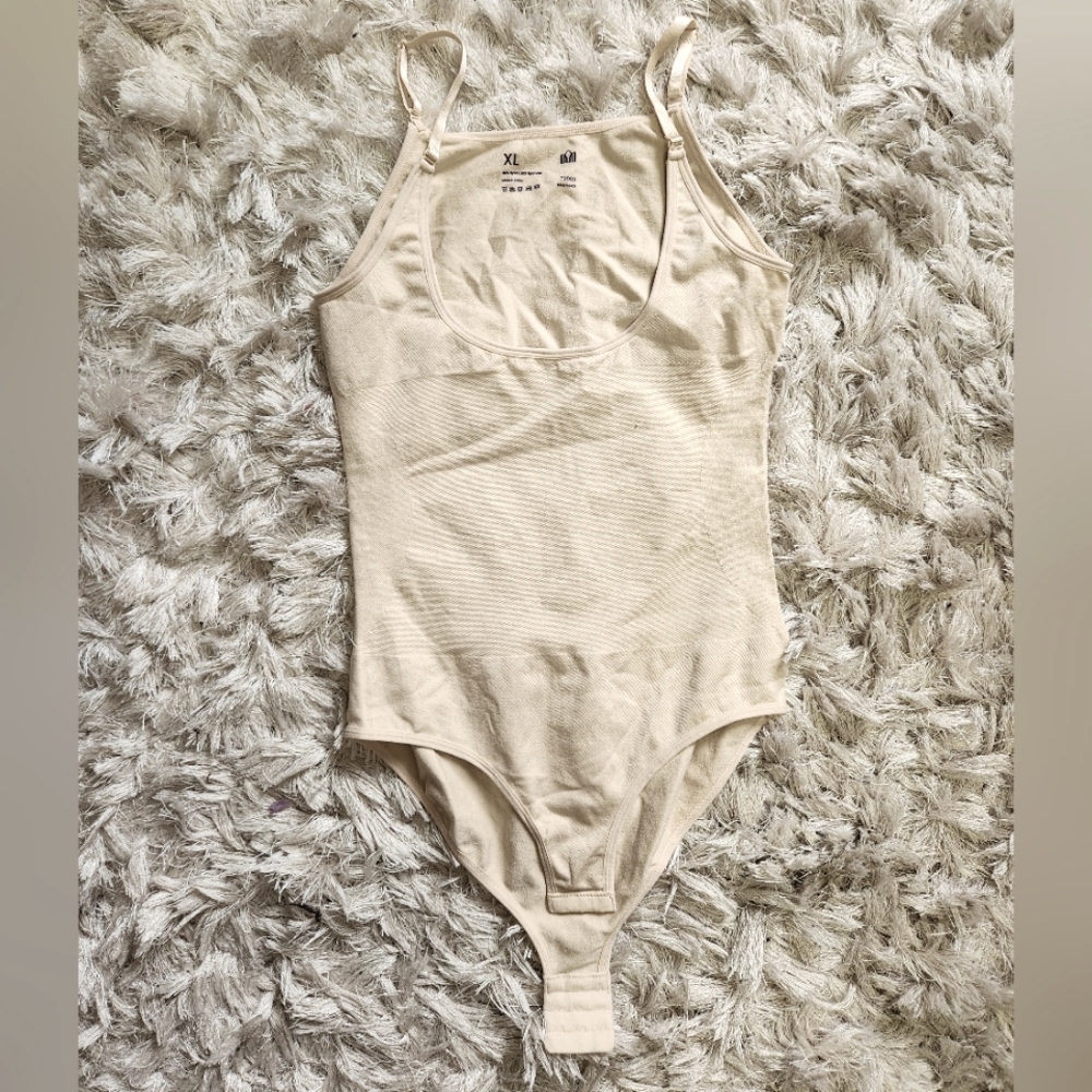 Shapermint Open Bust Bodysuit Shapewear, XL
